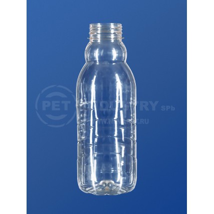 Бутылка ПЭТ пластиковая 0,5 л арт. 02-038