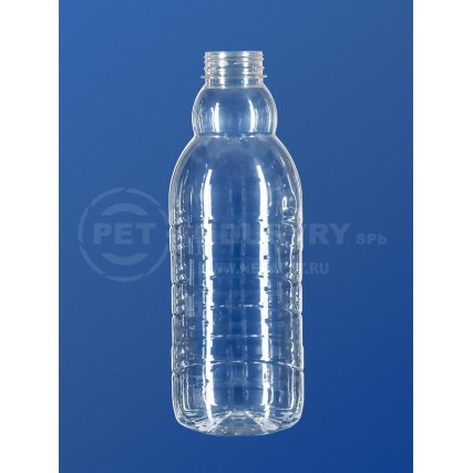 Бутылка ПЭТ пластиковая 1,0 л арт. 02-039