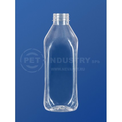 Бутылка ПЭТ пластиковая 1,0 л арт. 02-047