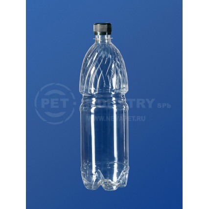 Бутылка ПЭТ пластиковая 1,0 л б/ц арт. 02-054