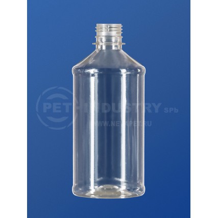 Бутылка ПЭТ пластиковая 0,5 л арт. 02-062