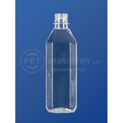 Бутылка ПЭТ пластиковая 0,5 л арт. 02-074