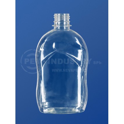 Бутылка ПЭТ пластиковая 0,480 л арт. 02-075