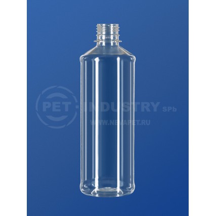 Бутылка ПЭТ пластиковая 0,5 л арт. 02-080