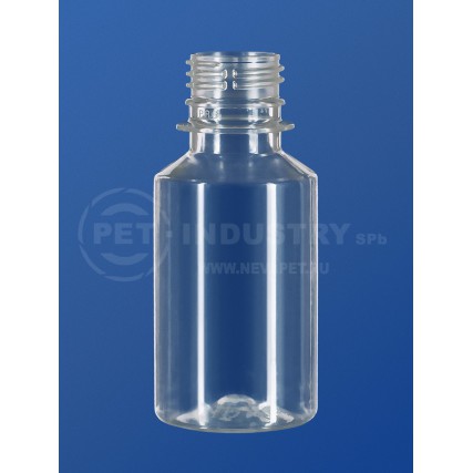 Бутылка ПЭТ пластиковая 0,100 арт. 02-081